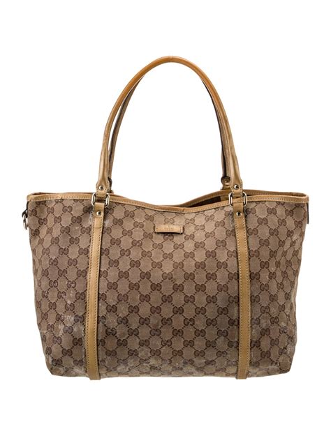 Gucci GG Canvas Medium Joy Tote Bag – Foreign Objects